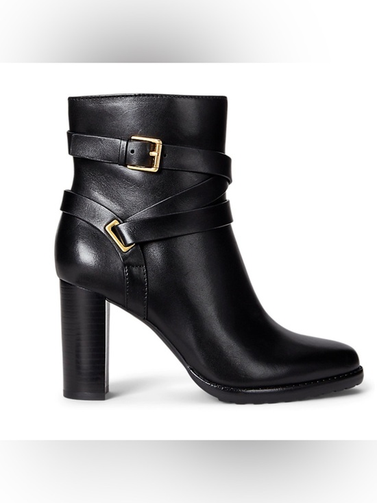 Lauren Ralph Lauren Shoes - Lauren Ralph Lauren Collins Leather Bootie – Black | NIB | Size 11
